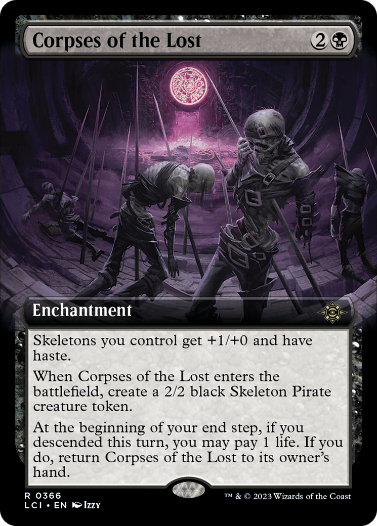 Corpses of the Lost (Extended Art) [The Lost Caverns of Ixalan] | Galactic Gamez