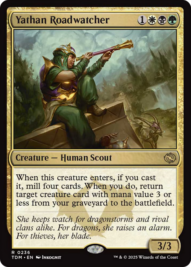 Yathan Roadwatcher [Tarkir: Dragonstorm] | Galactic Gamez