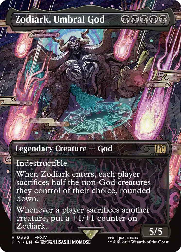 Zodiark, Umbral God (Borderless) [FINAL FANTASY] | Galactic Gamez