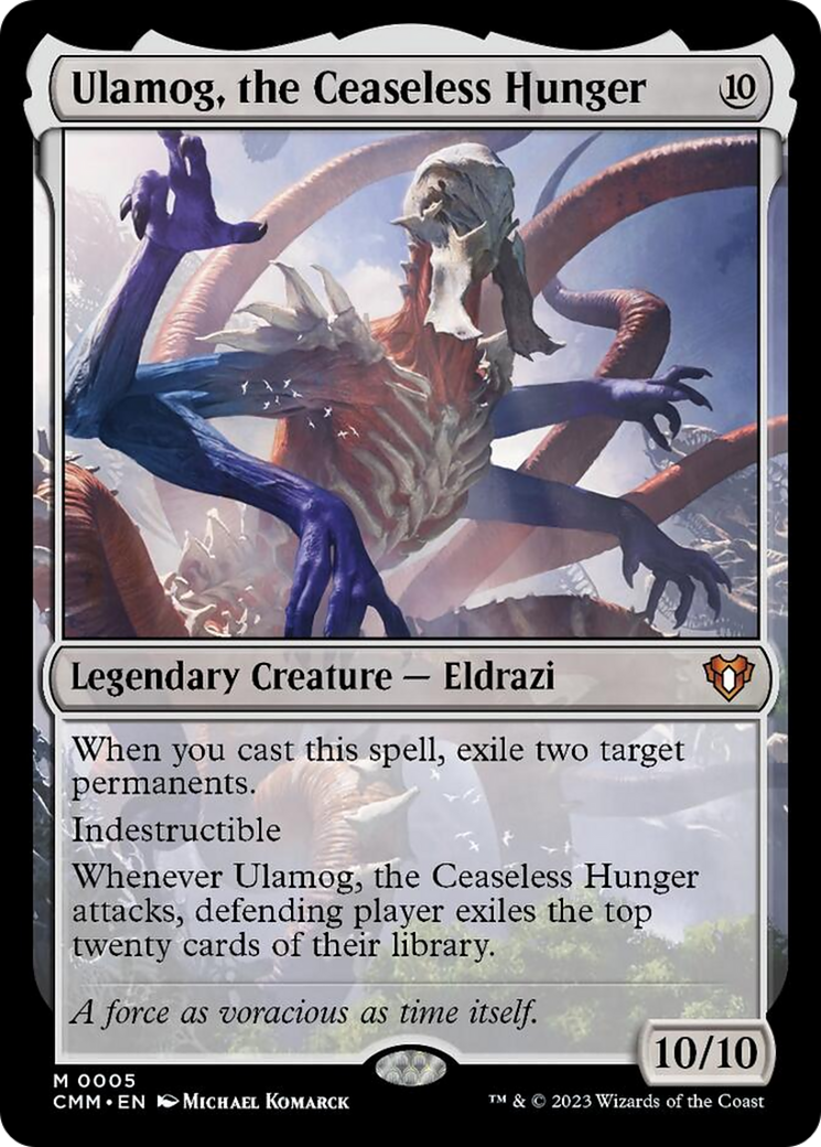 Ulamog, the Ceaseless Hunger [Commander Masters] | Galactic Gamez