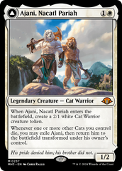 Ajani, Nacatl Pariah // Ajani, Nacatl Avenger [Modern Horizons 3] | Galactic Gamez