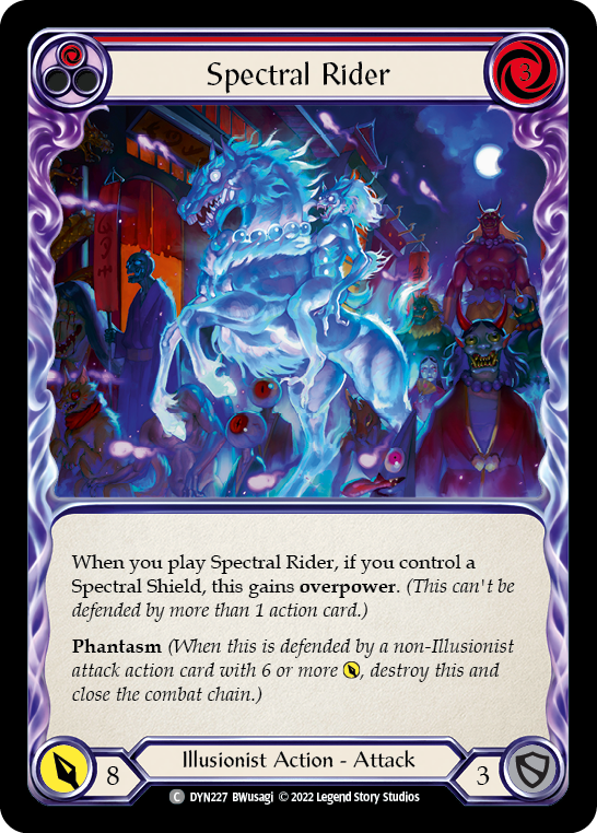 Spectral Rider (Red) [DYN227] (Dynasty) | Galactic Gamez