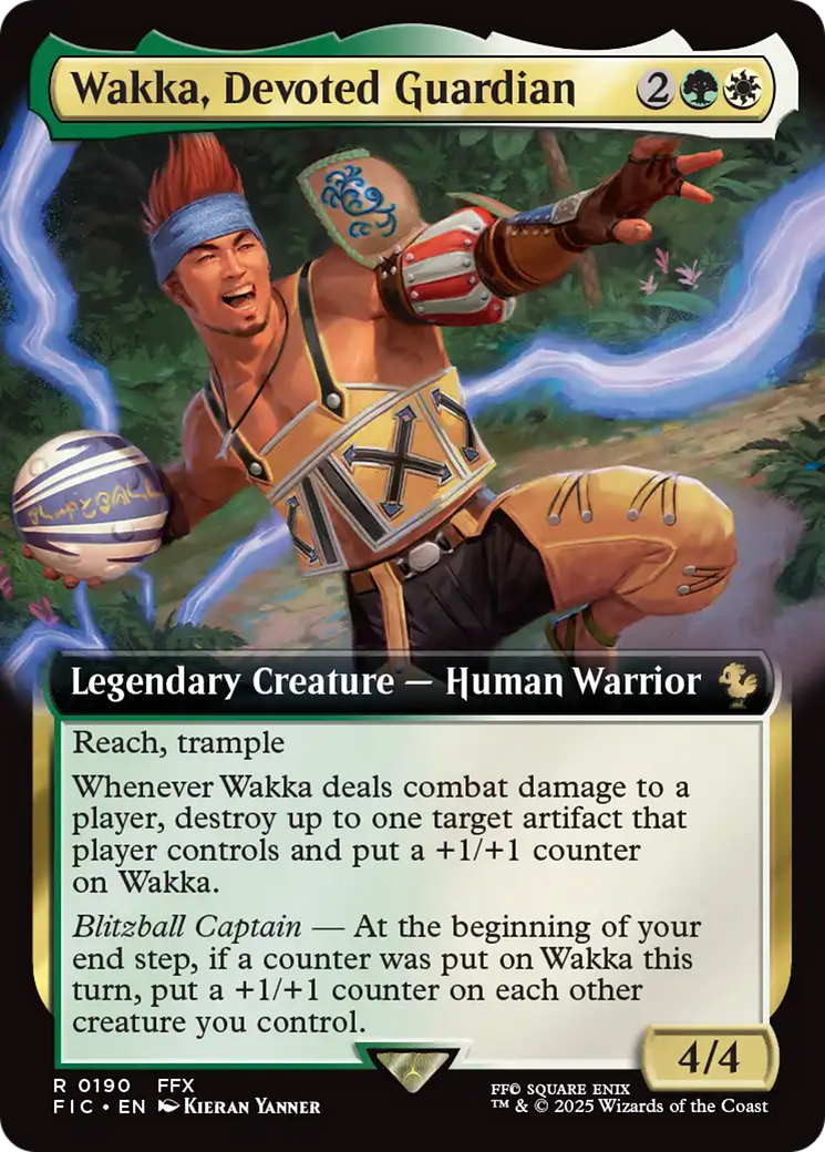 Wakka, Devoted Guardian (Extended Art) [FINAL FANTASY Commander] | Galactic Gamez