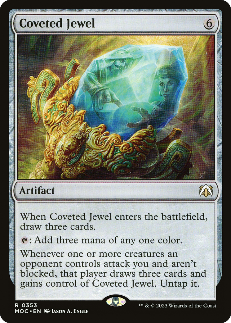 Coveted Jewel (Ripple Foil) [Modern Horizons 3 Commander] | Galactic Gamez