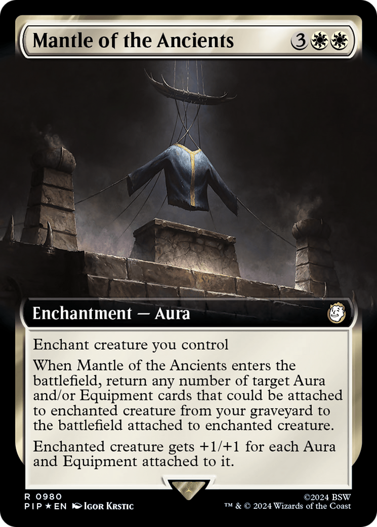 Mantle of the Ancients (Extended Art) (Surge Foil) [Fallout] | Galactic Gamez