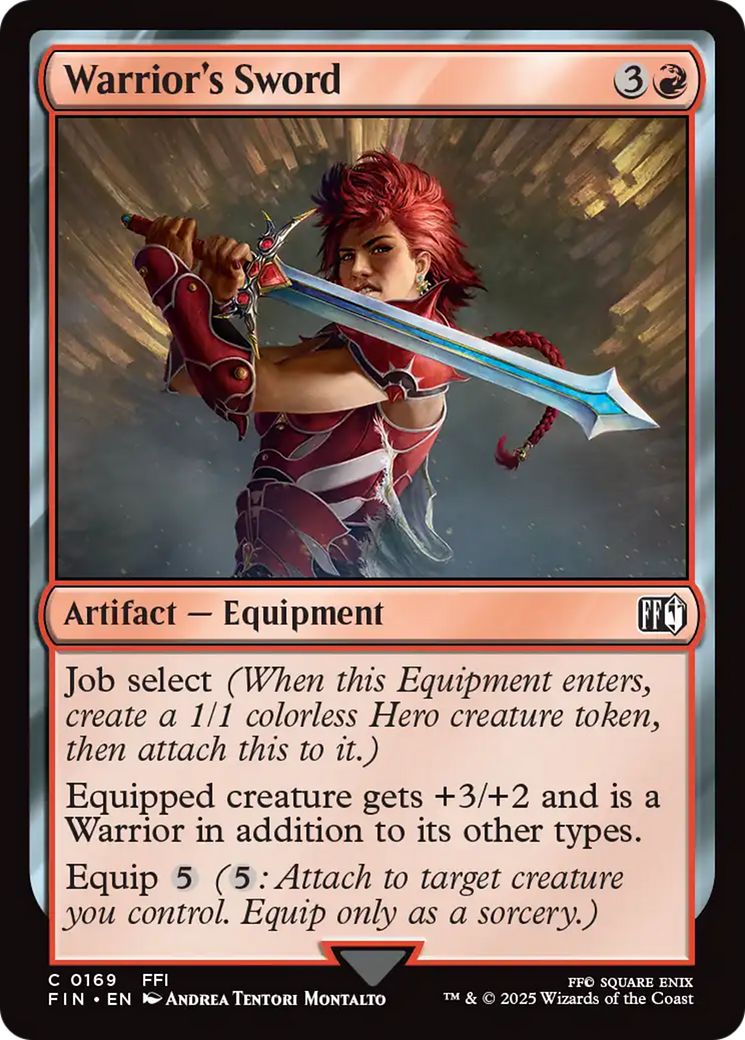 Warrior's Sword [FINAL FANTASY] | Galactic Gamez