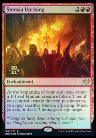 Stensia Uprising [Innistrad: Crimson Vow Prerelease Promos] | Galactic Gamez