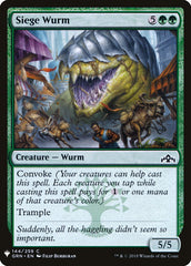 Siege Wurm [Mystery Booster] | Galactic Gamez