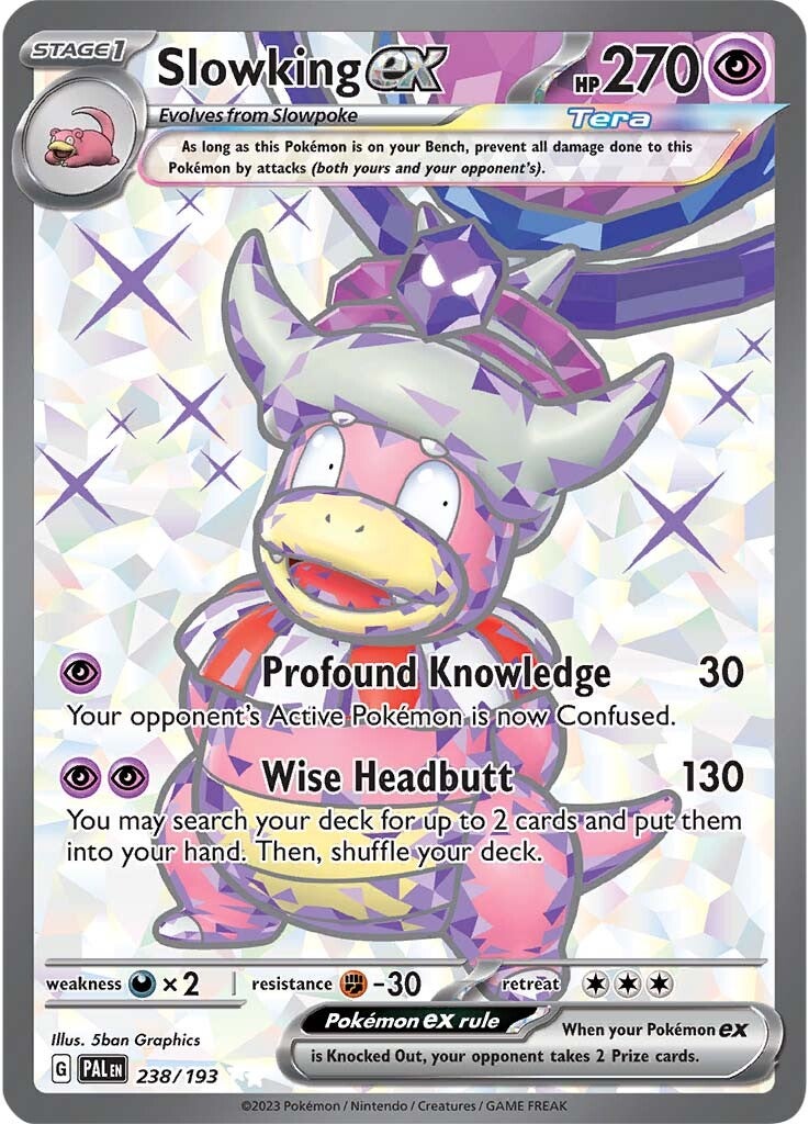 Slowking ex (238/193) [Scarlet & Violet: Paldea Evolved] | Galactic Gamez