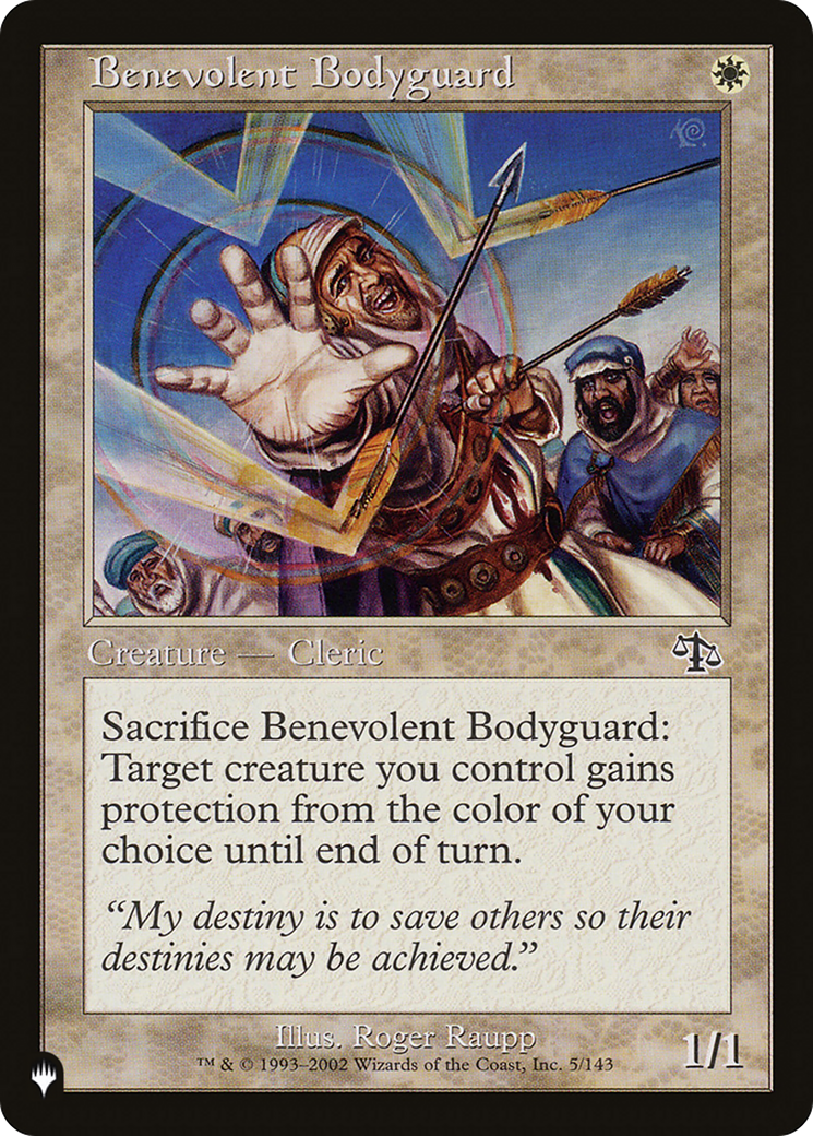 Benevolent Bodyguard [The List] | Galactic Gamez