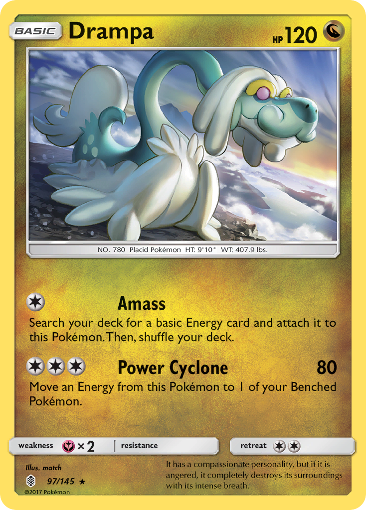 Drampa (97/145) [Sun & Moon: Guardians Rising] | Galactic Gamez