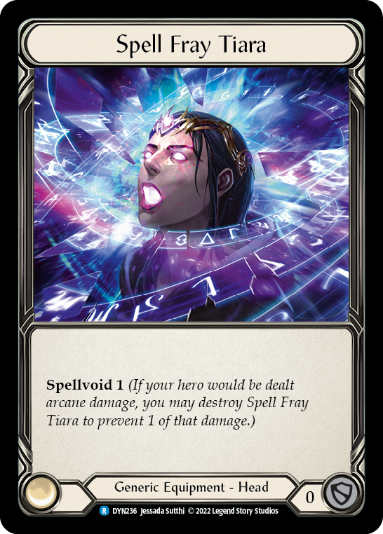 Spell Fray Tiara [DYN236] (Dynasty)  Rainbow Foil | Galactic Gamez