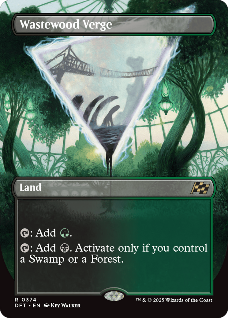 Wastewood Verge (Borderless) [Aetherdrift] | Galactic Gamez
