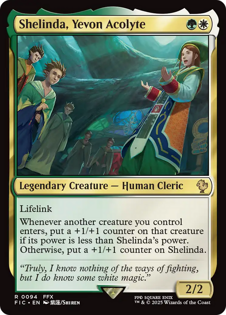 Shelinda, Yevon Acolyte [FINAL FANTASY Commander] | Galactic Gamez