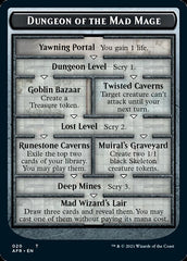Dungeon of the Mad Mage // Lost Mine of Phandelver Double-Sided Token [Dungeons & Dragons: Adventures in the Forgotten Realms Tokens] | Galactic Gamez