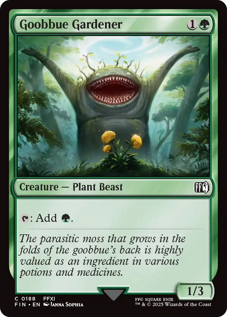 Goobbue Gardener [FINAL FANTASY] | Galactic Gamez