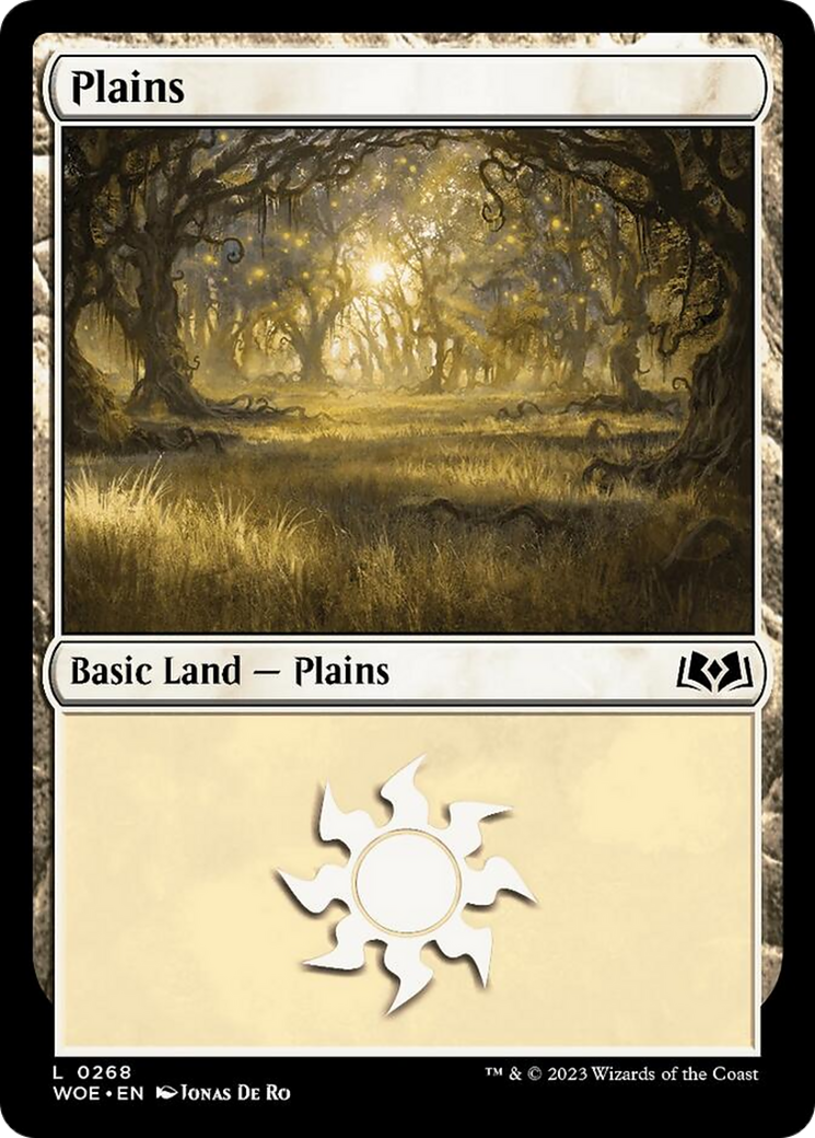 Plains (0268) [Wilds of Eldraine] | Galactic Gamez