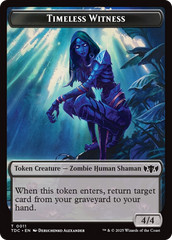 Goat // Timeless Witness Double-Sided Token [Tarkir: Dragonstorm Commander Tokens] | Galactic Gamez