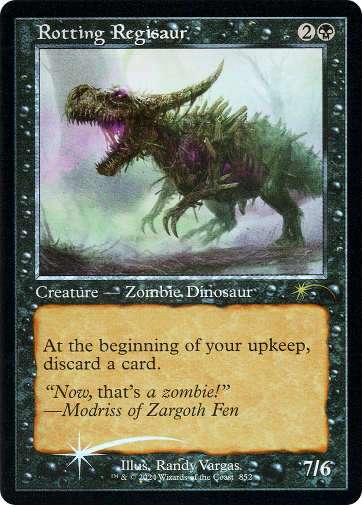 Rotting Regisaur (Retro Frame) [Secret Lair Drop Series] | Galactic Gamez