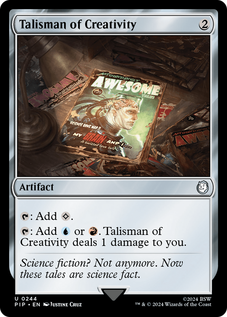 Talisman of Creativity [Fallout] | Galactic Gamez