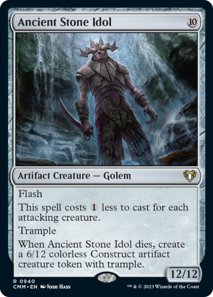 Ancient Stone Idol [Commander Masters] | Galactic Gamez