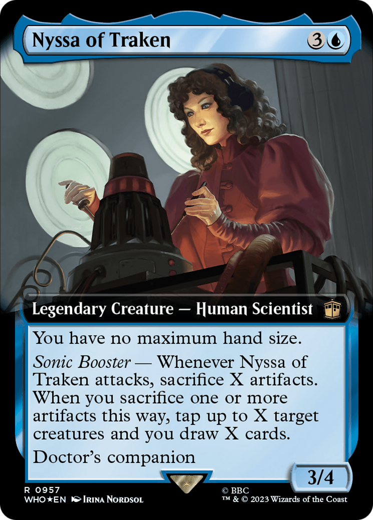 Nyssa of Traken (Extended Art) (Surge Foil) [Doctor Who] | Galactic Gamez