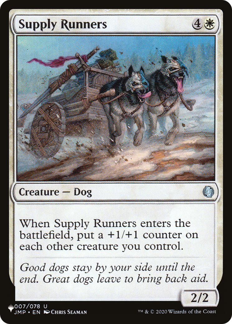 Supply Runners [The List Reprints] | Galactic Gamez