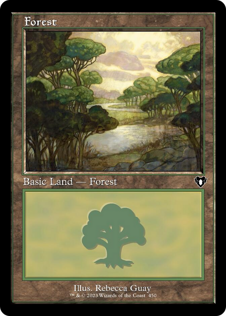 Forest (450) (Retro) [Commander Masters] | Galactic Gamez