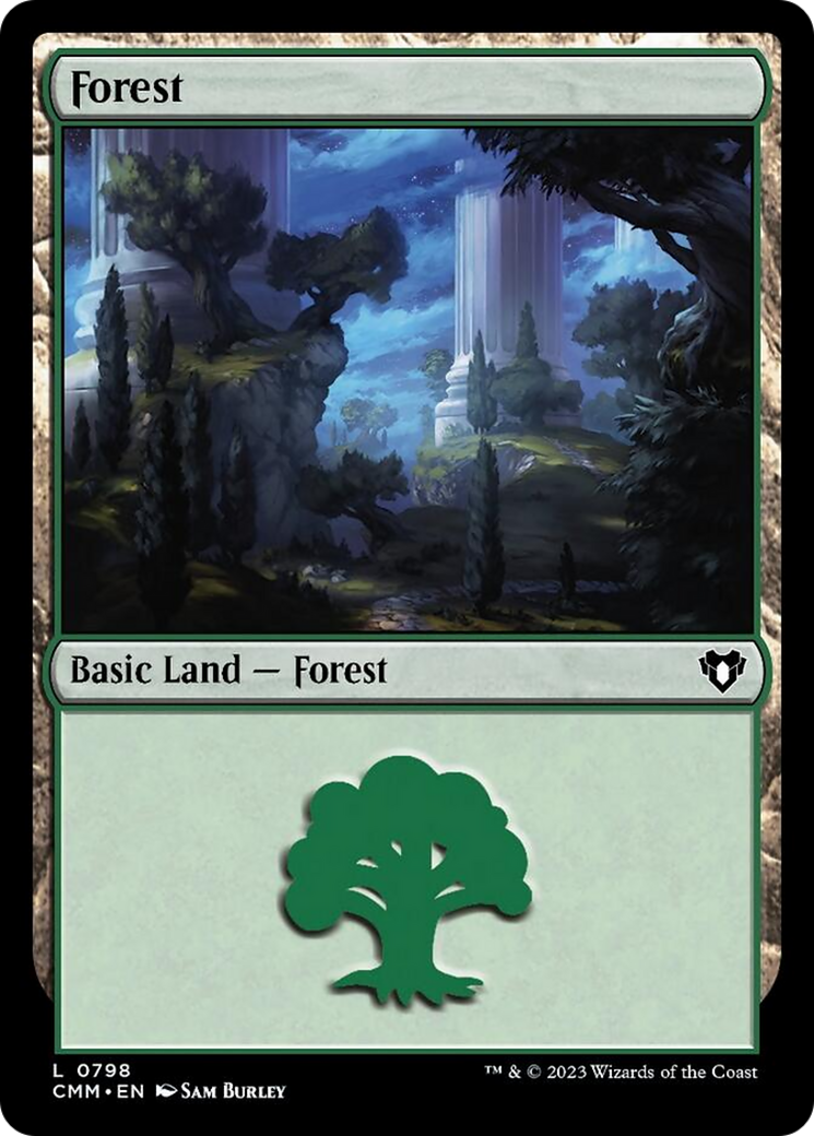 Forest (798) [Commander Masters] | Galactic Gamez