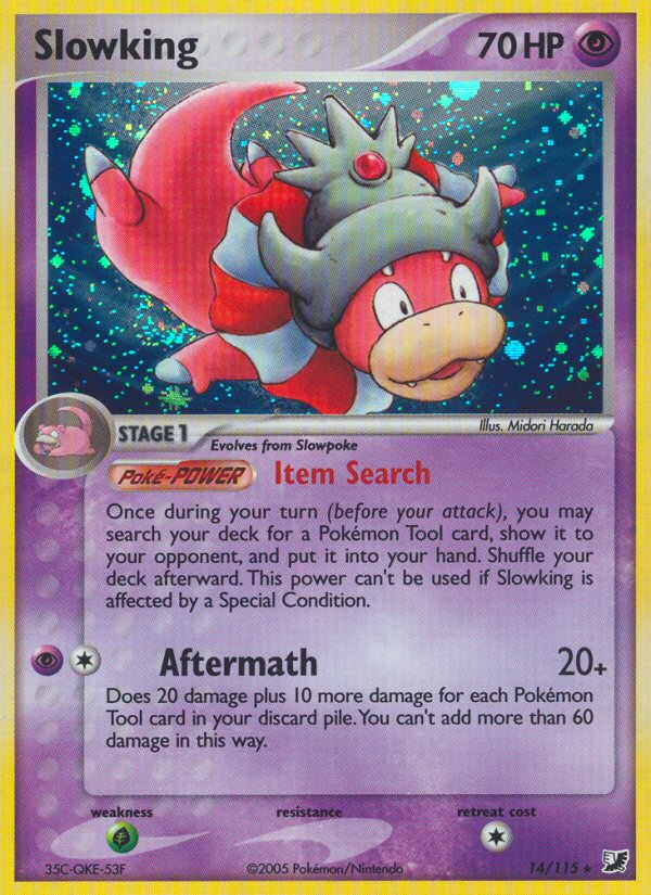 Slowking (14/115) [EX: Unseen Forces] | Galactic Gamez