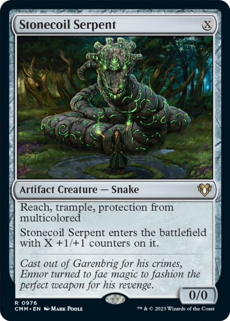 Stonecoil Serpent [Commander Masters] | Galactic Gamez