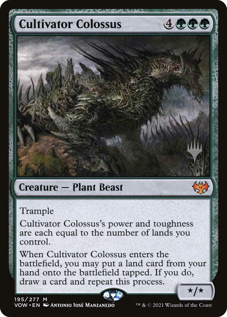 Cultivator Colossus Art Card [Innistrad Remastered Art Series] | Galactic Gamez