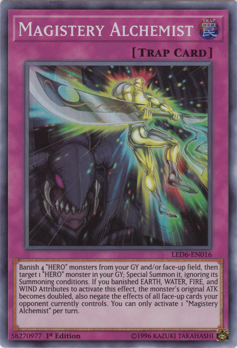 Magistery Alchemist [LED6-EN016] Super Rare | Galactic Gamez