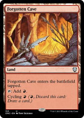 Forgotten Cave [Phyrexia: All Will Be One Commander] | Galactic Gamez