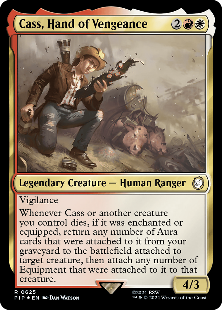 Cass, Hand of Vengeance (Surge Foil) [Fallout] | Galactic Gamez