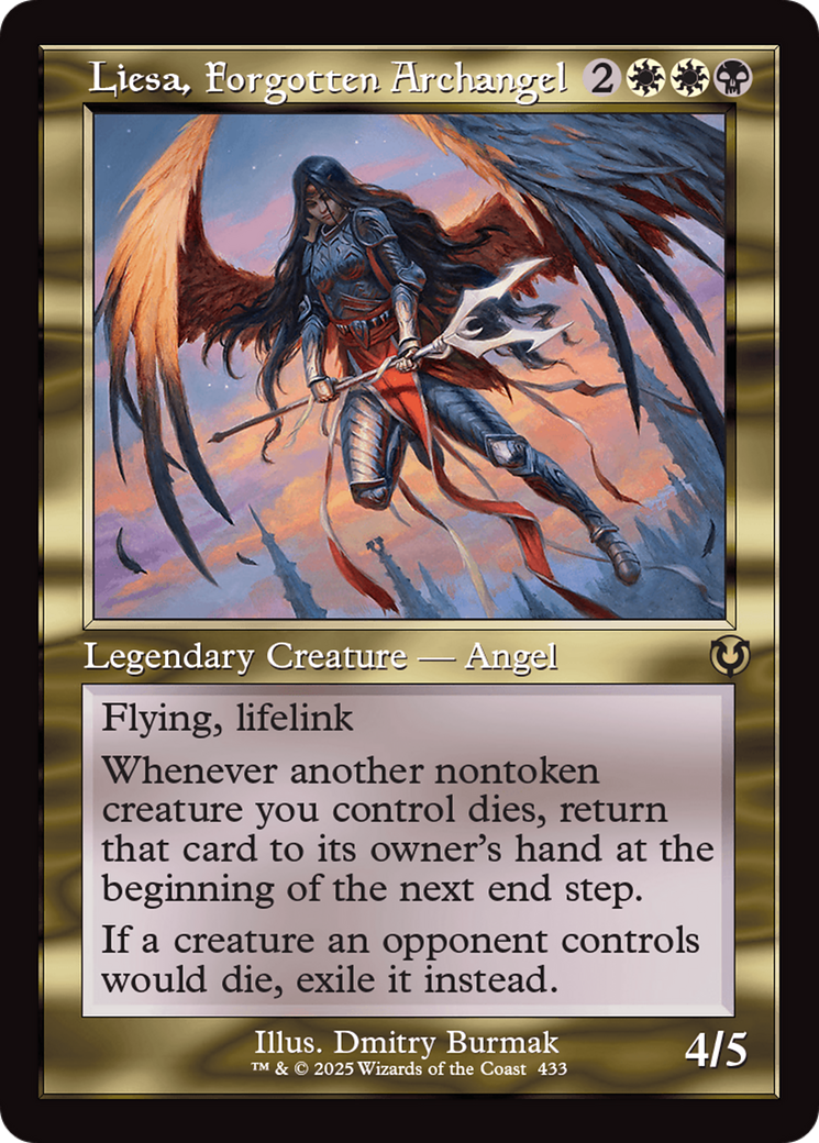 Liesa, Forgotten Archangel (Retro Frame) [Innistrad Remastered] | Galactic Gamez