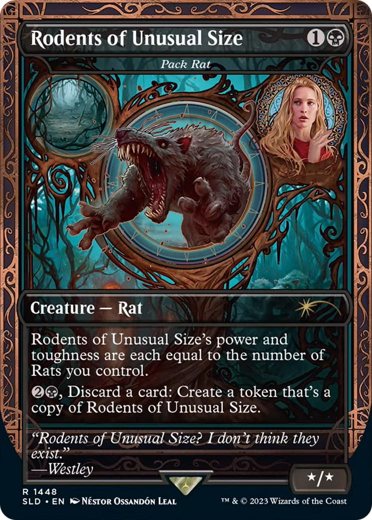 Rodents of Unusual Size - Pack Rat [Secret Lair Drop Series] | Galactic Gamez