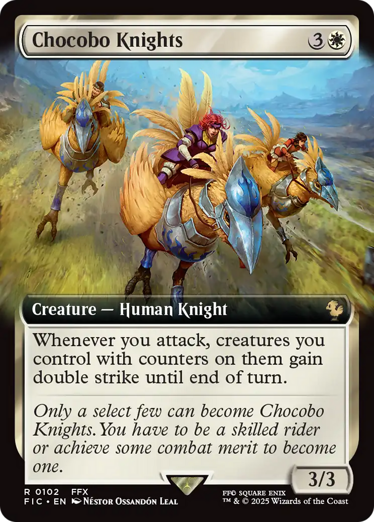 Chocobo Knights (Extended Art) [FINAL FANTASY Commander] | Galactic Gamez