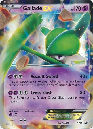 Gallade EX (XY45) (Jumbo Card) [XY: Black Star Promos] | Galactic Gamez