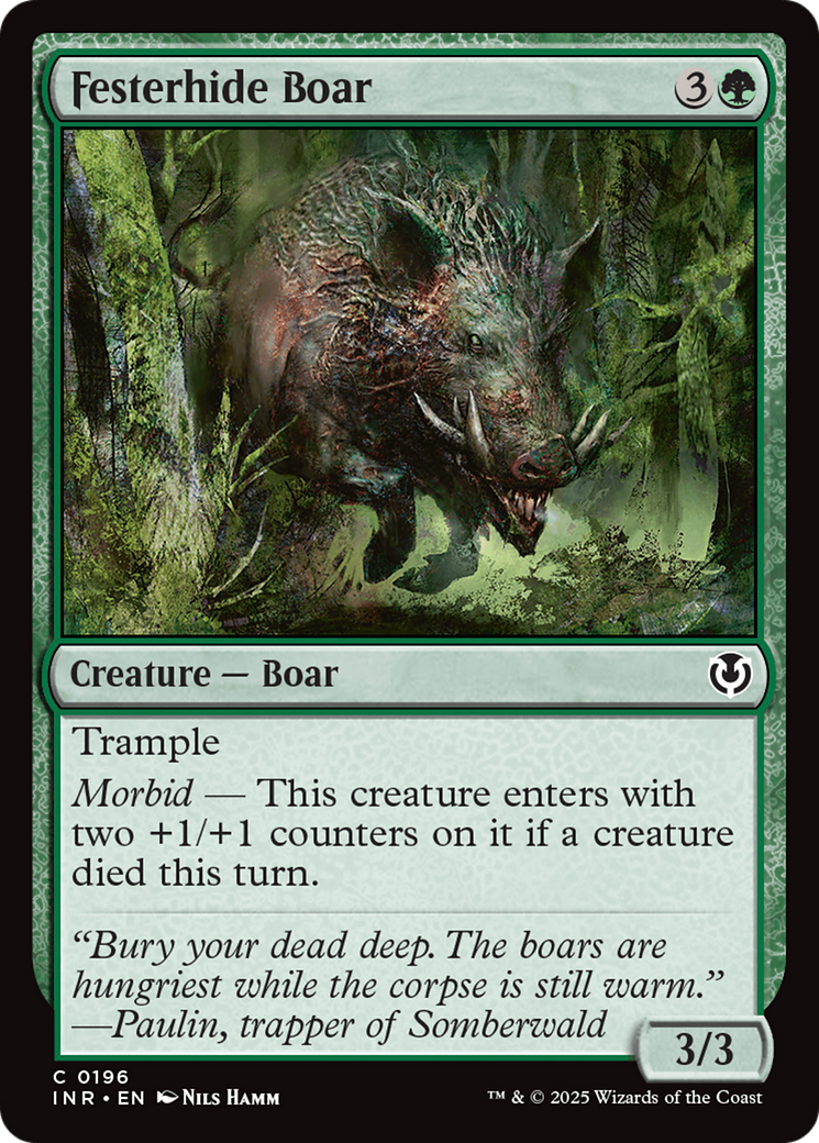 Festerhide Boar [Innistrad Remastered] | Galactic Gamez