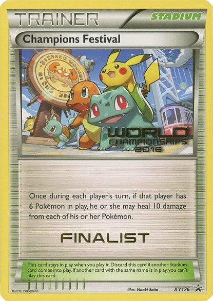 Champions Festival (XY176) (2016 Finalist) [XY: Black Star Promos] | Galactic Gamez