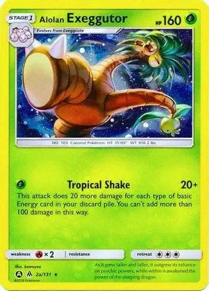 Alolan Exeggutor (2a/131) [Alternate Art Promos] | Galactic Gamez