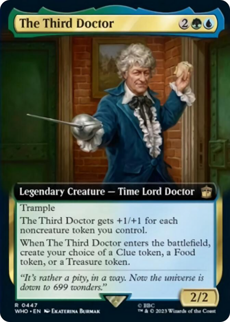 The Third Doctor (Extended Art) [Doctor Who] | Galactic Gamez