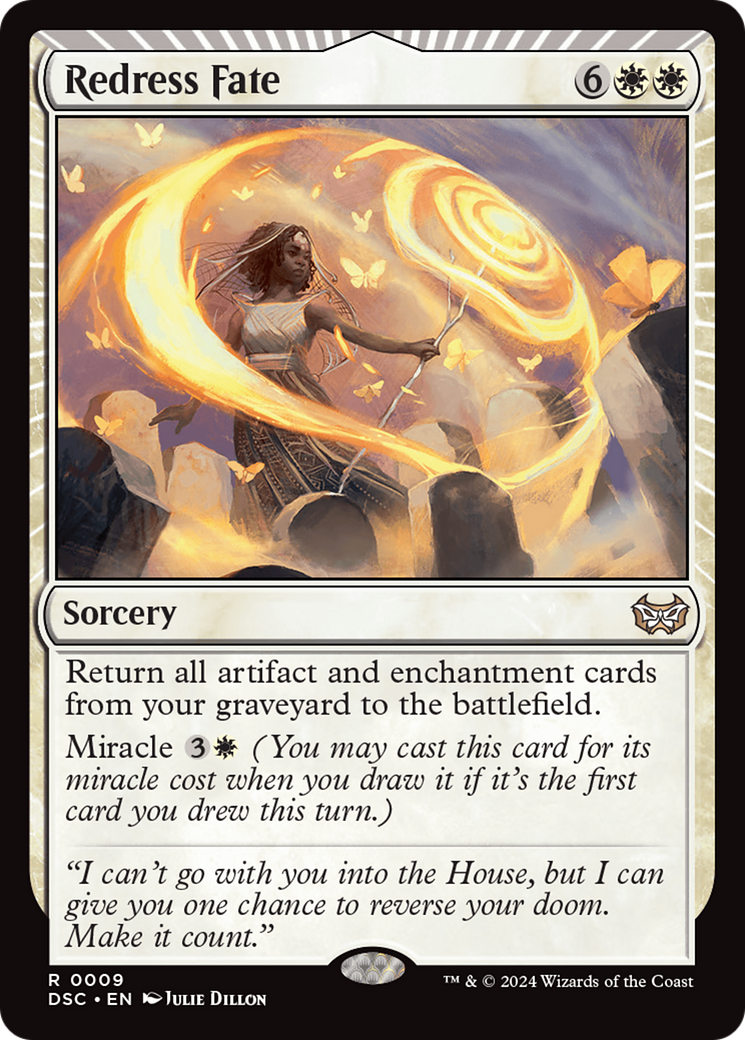 Redress Fate [Duskmourn: House of Horror Commander] | Galactic Gamez