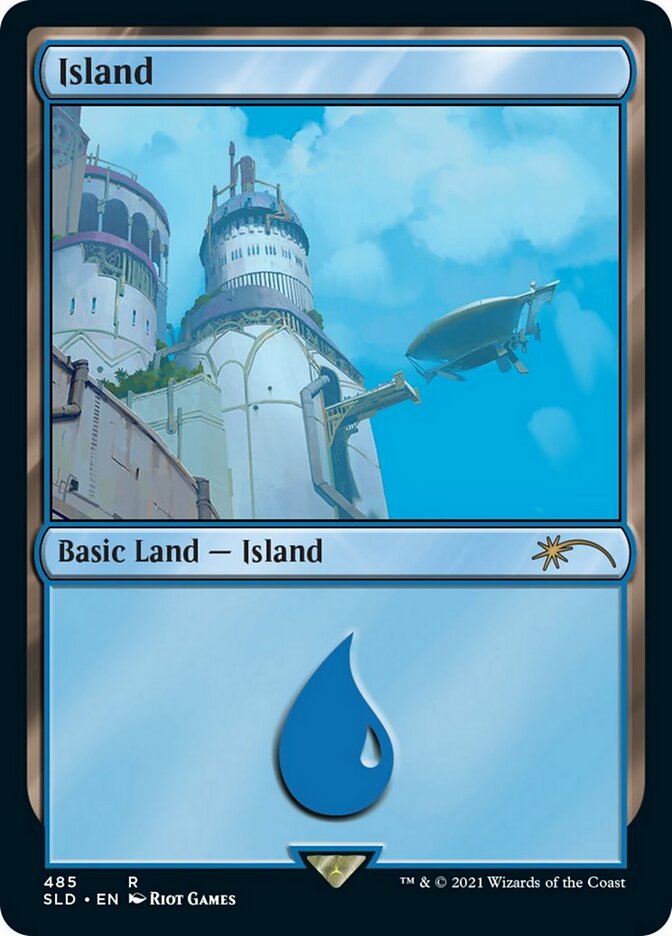 Island (485) [Secret Lair Drop Series] | Galactic Gamez