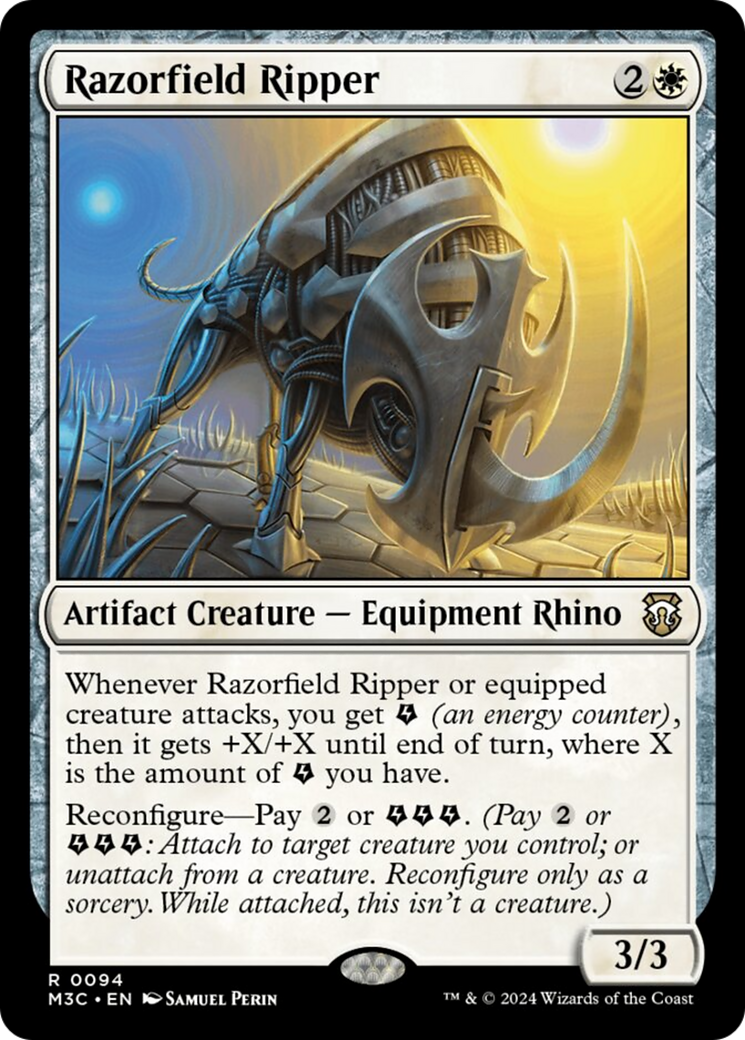 Razorfield Ripper [Modern Horizons 3 Commander] | Galactic Gamez