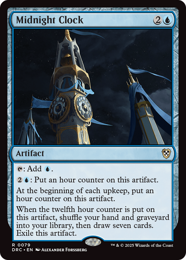 Midnight Clock [Aetherdrift Commander] | Galactic Gamez