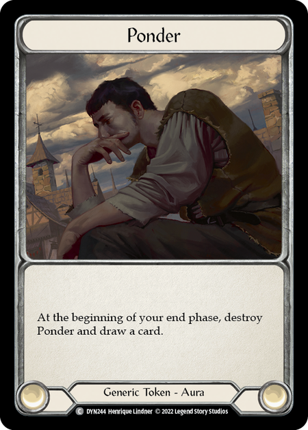 Ponder [DYN244] (Dynasty)  Rainbow Foil | Galactic Gamez