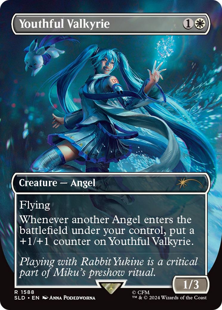 Youthful Valkyrie (Rainbow Foil) [Secret Lair Drop Series] | Galactic Gamez