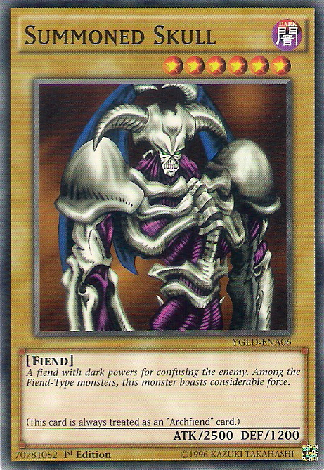 Summoned Skull [YGLD-ENA06] Common | Galactic Gamez